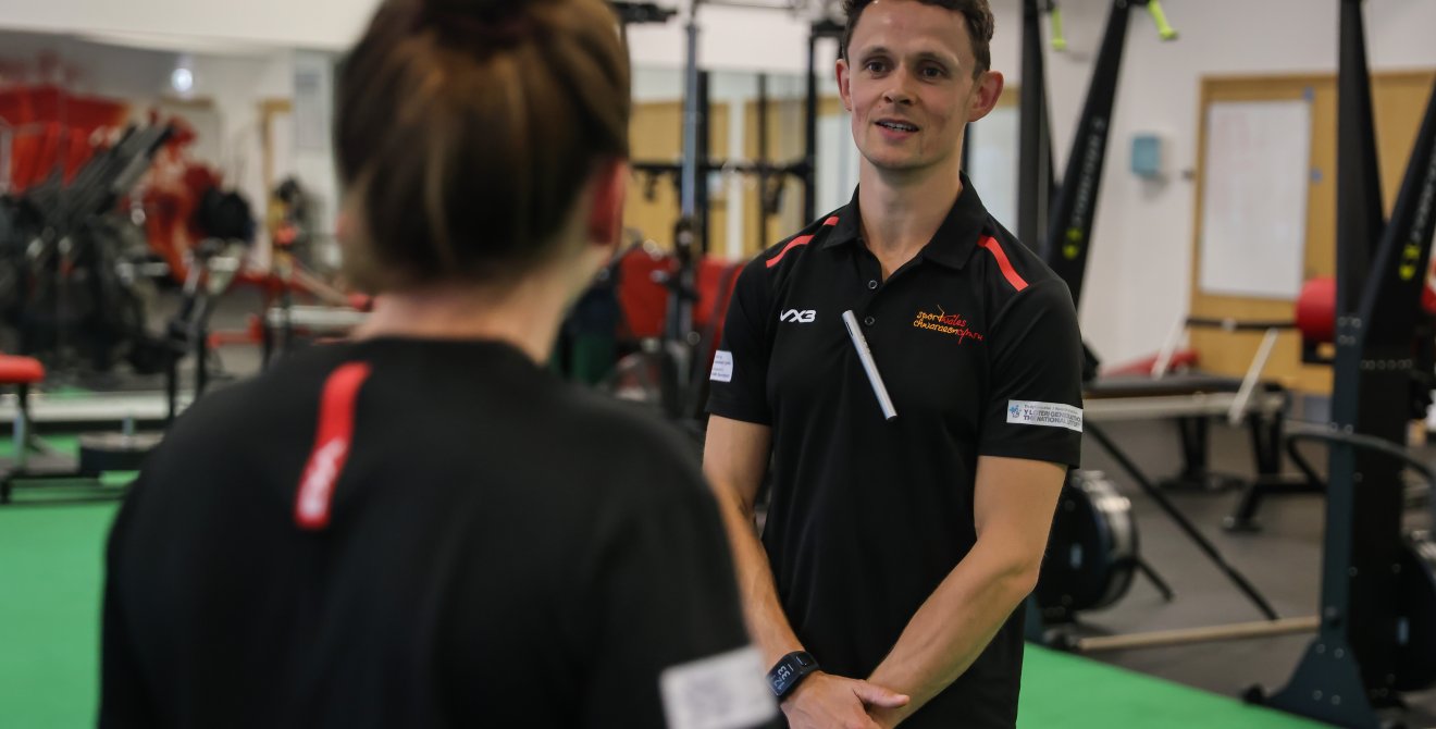 Sport Wales Institute staff.