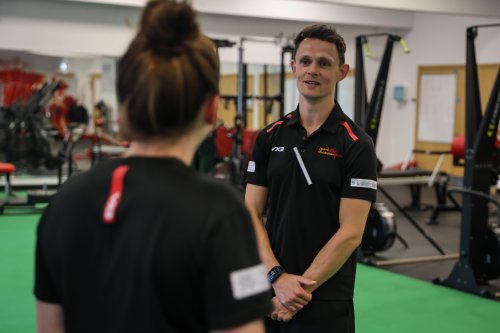 Sport Wales Institute staff.