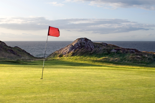 Cwrs golff Morfa Nefyn.
