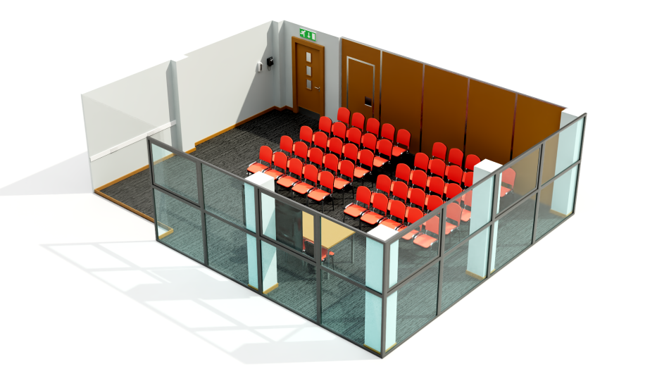 Sophia 1 wedi’i gosod ar ffurf theatr