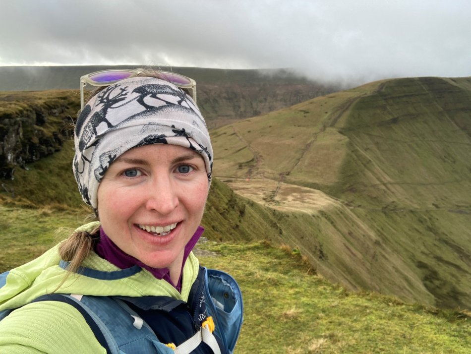 Eira hiking.