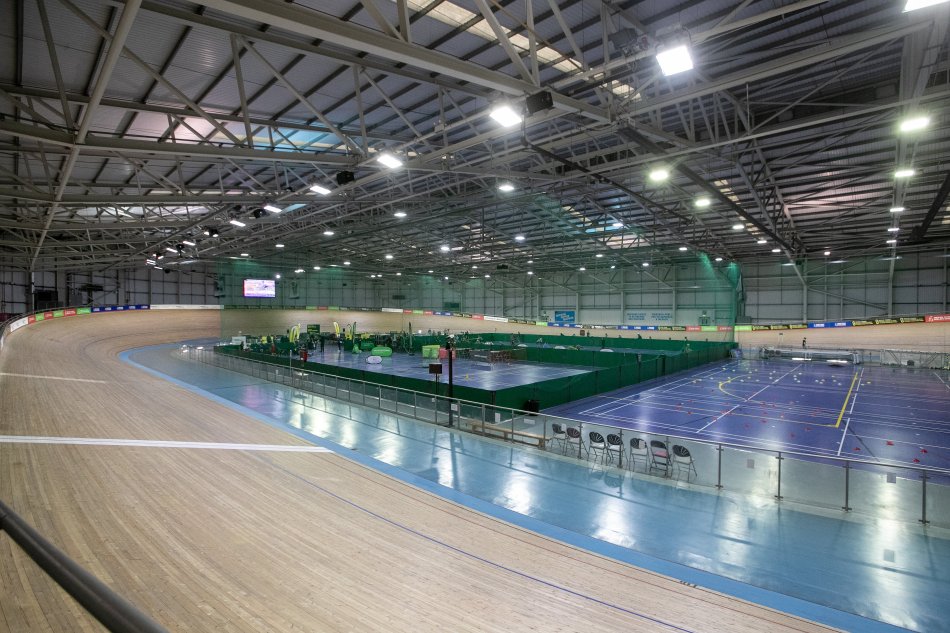 Geraint Thomas National Velodrome.